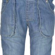 Steiff macis bélelt kisfiú baba farmernadrág