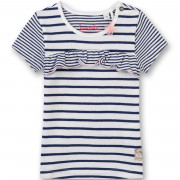 Sanetta kék csíkos kislány poló Sanetta kék csíkos kislány poló