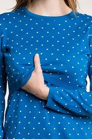 Boob Dotz azur kötött szoptatós kismama pulóver Boob Dotz azur kötött szoptatós kismama pulóver