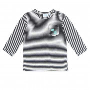 Feetje Palmtrees kék csíkos baba felső