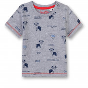 Sanetta Kidswear kutyusos pamut babapóló Sanetta Kidswear kutyusos pamut babapóló