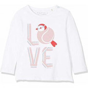 Esprit Love fehér madaras hosszú ujjú felső Esprit Love fehér madaras hosszú ujjú felső