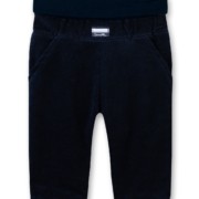 Sanetta sötétkék babakord bélelt nadrág