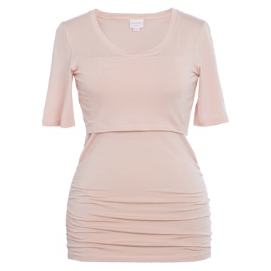 Boob Flatter me Top rövid ujjú Szoptatós Póló Rose Pearl Boob Flatter me Top rövid ujjú Szoptatós Póló Rose Pearl