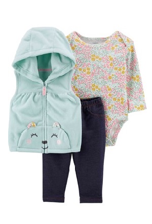 Carter's Bear little baba 3 részes ruha szett Carter's Bear little baba 3 részes ruha szett