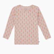 Hust & Claire Karotte hosszú ujjú baba felső : rose Hust & Claire Karotte hosszú ujjú baba felső : rose