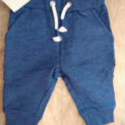 MotherCare kék kötős pamut baba nadrág MotherCare kék kötős pamut baba nadrág