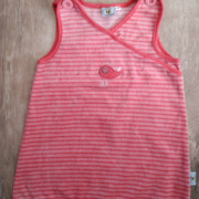 Summisum rózsaszín csíkos plüss kislány ruha