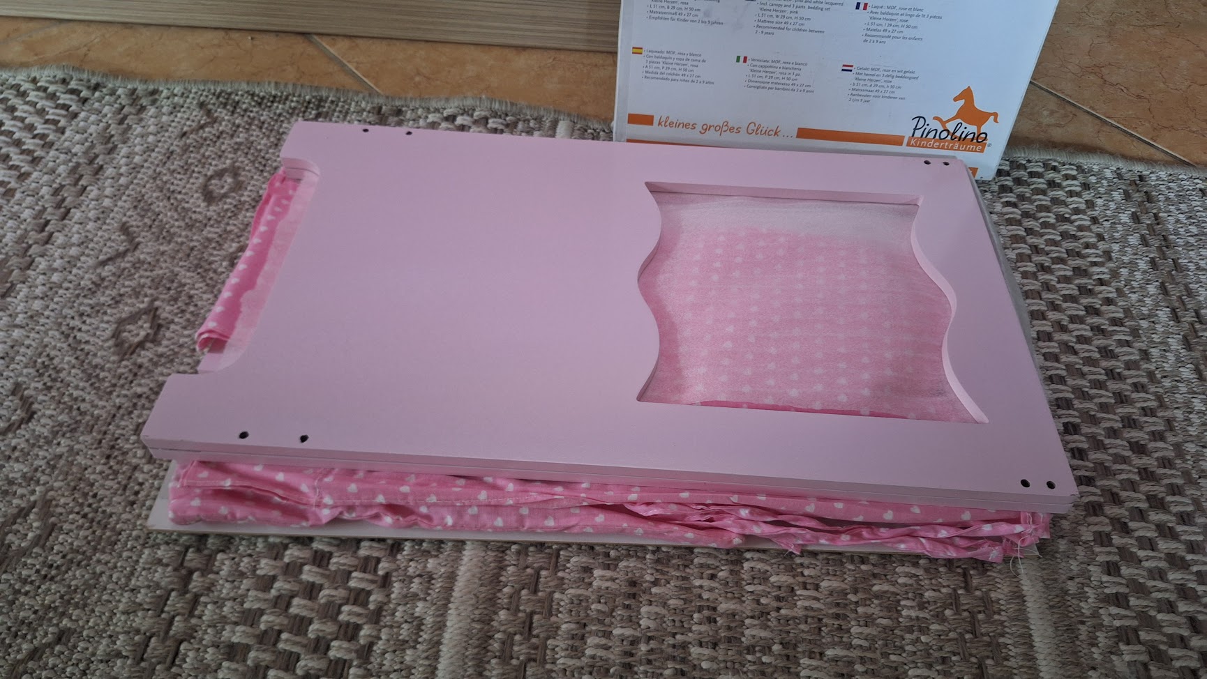 Pinolino Jasmin 5 részes Játék Fa baldahinos Babaágy Pinolino Jasmin 5 részes Játék Fa baldahinos Babaágy