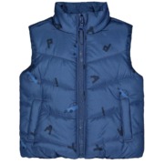 Mothercare Kék autós pufi mellény Mothercare Kék autós pufi mellény