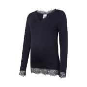 Mama Licious Malena navy csipkés kismama felső Mama Licious Malena navy csipkés kismama felső