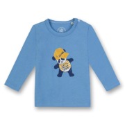 Sanetta kék pandás hosszú ujjú baba felső Sanetta kék pandás hosszú ujjú baba felső