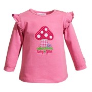 Baby Glück Salt and Pepper pink gombás hosszú ujjú kislány felső Baby Glück Salt and Pepper pink gombás hosszú ujjú kislány felső