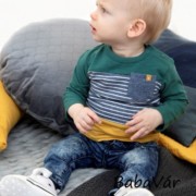 Feetje csíkos zsebes kisfiú baba felső Feetje csíkos zsebes kisfiú baba felső
