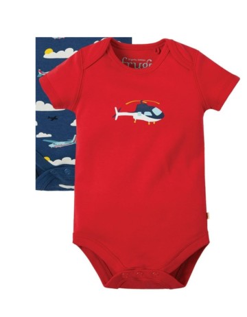 Frugi helikopteres rövid ujjú body