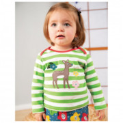 Frugi Applique Top hosszú ujjú kislány felső Frugi Applique Top hosszú ujjú kislány felső