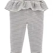 Carter's csíkos fodros pamut baba legging Carter's csíkos fodros pamut baba legging