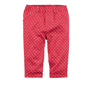 Carter's rózsaszín pöttyös farmer hatású baba nadrág