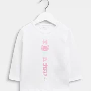 Esprit Happy Print hosszú ujjú kislány baba felső