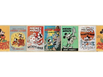 Disney Mickey Vintage tapéta bordűr