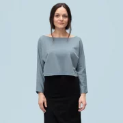 Stillfashion szoptatós kismama biopamut pulóver goblin blue Stillfashion szoptatós kismama biopamut pulóver goblin blue