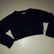 Sötétkék kislány boleró Sötétkék kislány boleró