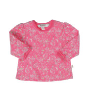 Kanz pink madárka mintás pamut felső Kanz pink madárka mintás pamut felső