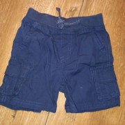 Bornino kék oldalzsebes baba vászonsort