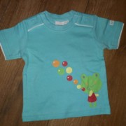 Bornino Confetti Animals békás buborékos rövid ujjú póló Bornino Confetti Animals békás buborékos rövid ujjú póló