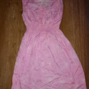 2Hearts rózsaszín mintás szoptatós/kismama nyári ruha