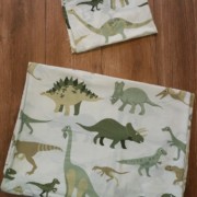 Dinós pamutvászon nagy ágynemű huzat Dinós pamutvászon nagy ágynemű huzat