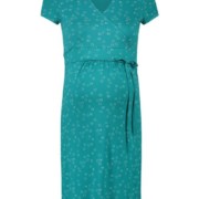Esprit zöld mintás szoptatós / kismama ruha
