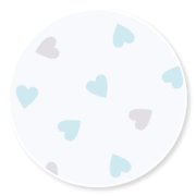 Zöllner herz mint pamut Jersey paplan és párnahuzat szett kiságyba Zöllner herz mint pamut Jersey paplan és párnahuzat szett kiságyba