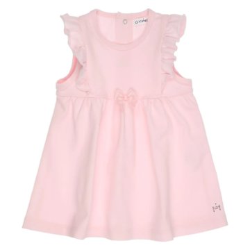 Gymp rózsaszín masnis nyári kislány ruha