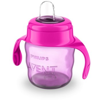 Avent csőrös itatópohár: lila