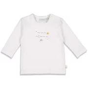 Feetje Sunny Mood fehér hosszú ujjú baba felső