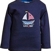 Baby Glück Salt and Pepper kék hajós hosszú ujjú felső Baby Glück Salt and Pepper kék hajós hosszú ujjú felső