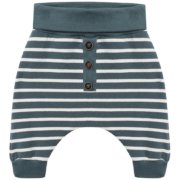 Sanetta pure zöld csíkos babanadrág