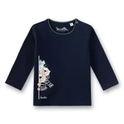 Sanetta kidswear kék állatos hosszú ujjú kék felső Sanetta kidswear kék állatos hosszú ujjú kék felső