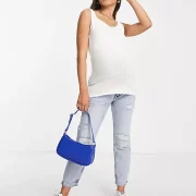 MamaLicious Lea org. Top kismama trikó fehér MamaLicious Lea org. Top kismama trikó fehér