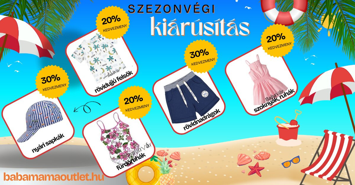 Szezonvégi kiárúsítás Szezonvégi kiárúsítás